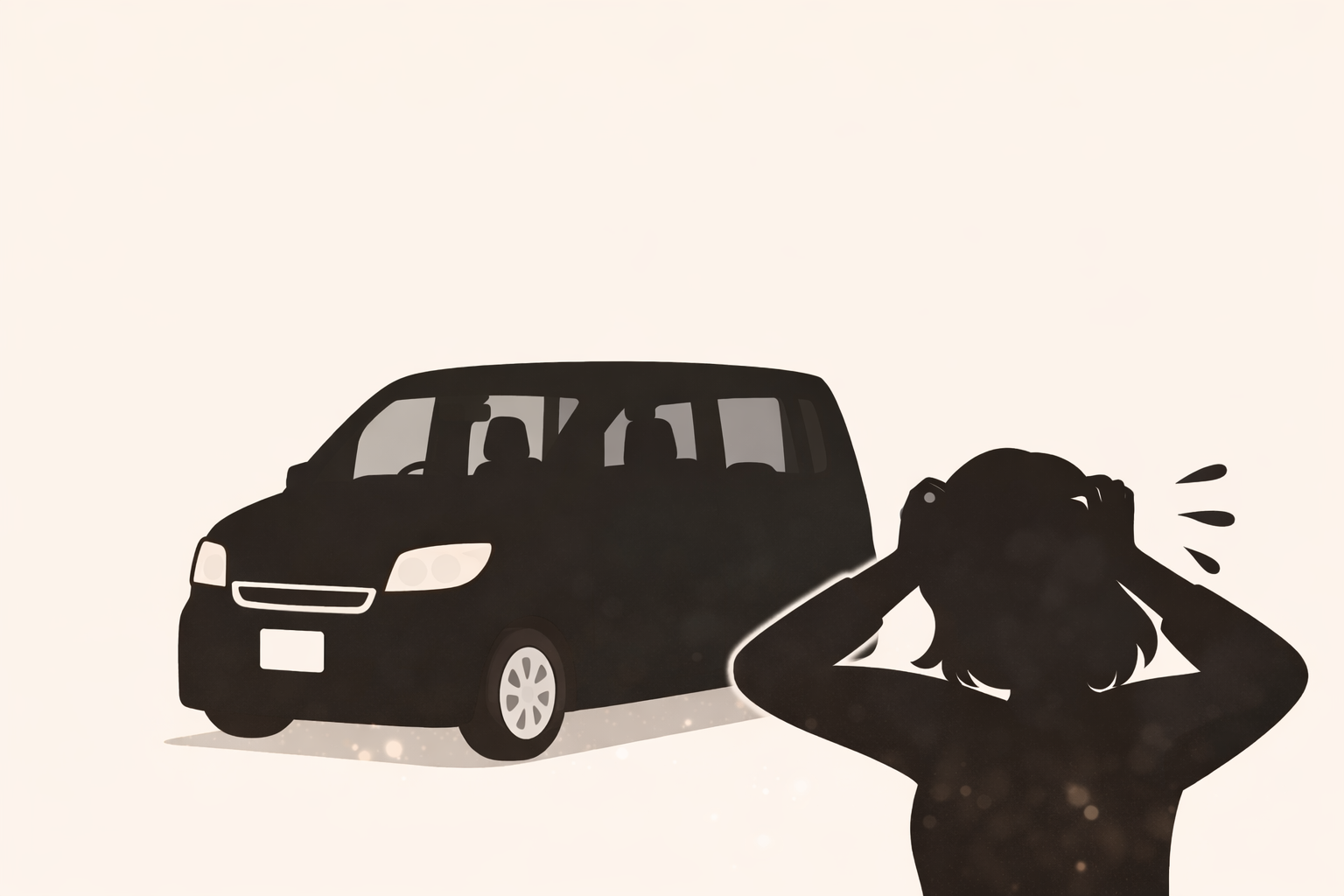 主婦軽自動車失敗あるあるイメージ画像